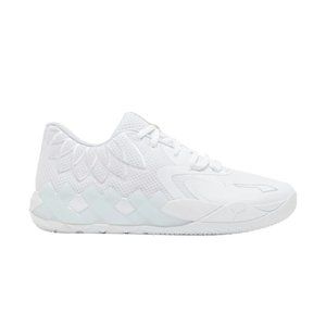 Puma MB.01 Low 'Team Colors - Triple White' Basketball Shoes 376941-04